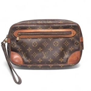 Louis Vuitton marly dragonne gm Monogram Brown Toiletry Bag